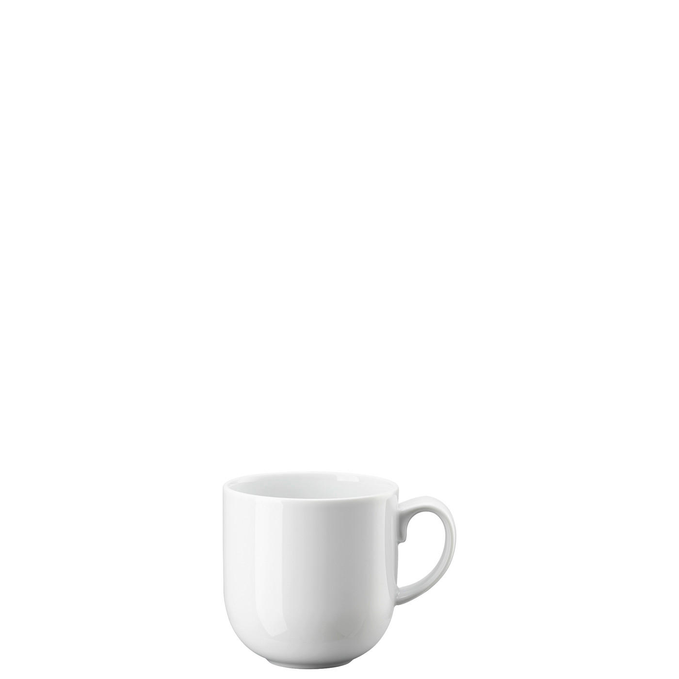 KAFFEEBECHER Casina  400 ml   - Weiß, Basics, Keramik (11,6/8,8/8,9cm) - Rosenthal