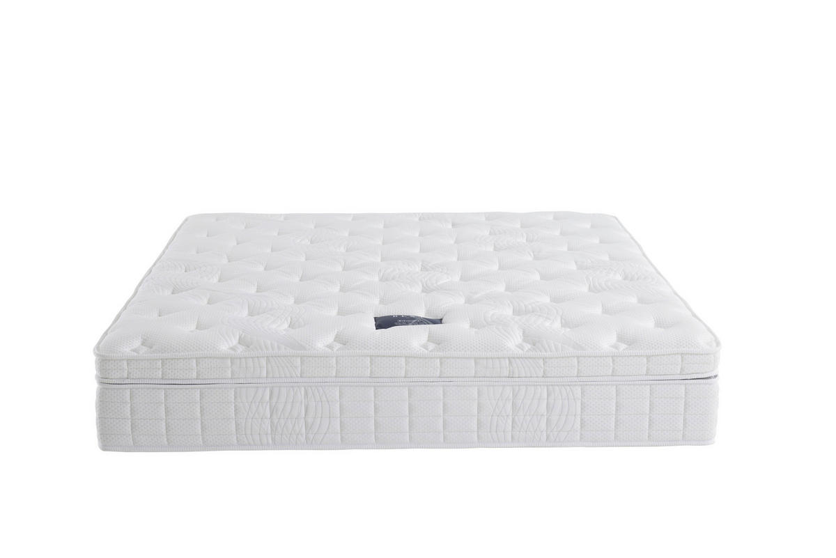 BOXSPRINGMATRATZE - Weiss, Basics, Textil (120/210cm)