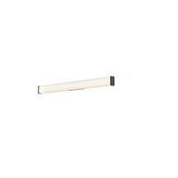 BADEZIMMER-WANDLEUCHTE Alla 90/7/7 cm   - Schwarz, KONVENTIONELL, Metall (90/7/7cm) - Helestra
