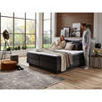 BOXSPRINGBETT 180/200 cm  in Anthrazit  - Anthrazit/Schwarz, KONVENTIONELL, Kunststoff/Textil (180/200cm) - Carryhome