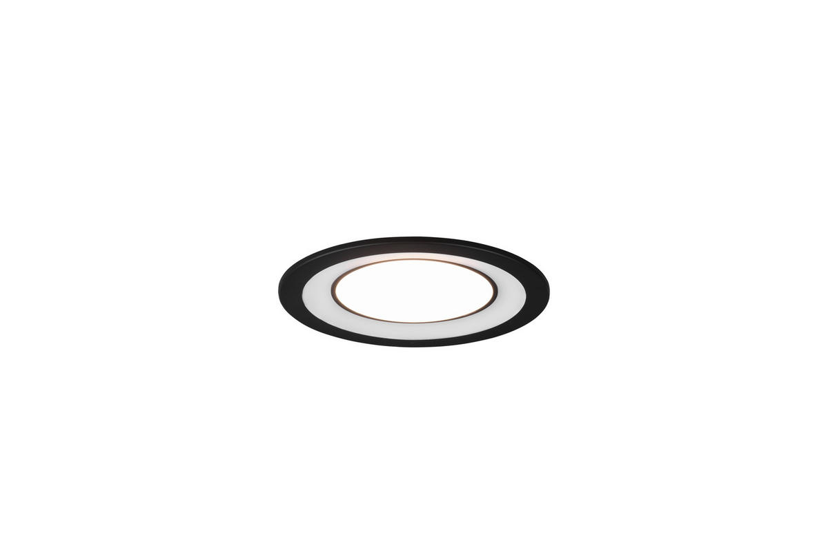 LED-EINBAUSPOT CORE 14,8/3,3 cm   - Schwarz, Basics, Kunststoff (14,8/3,3cm) - Trio Leuchten