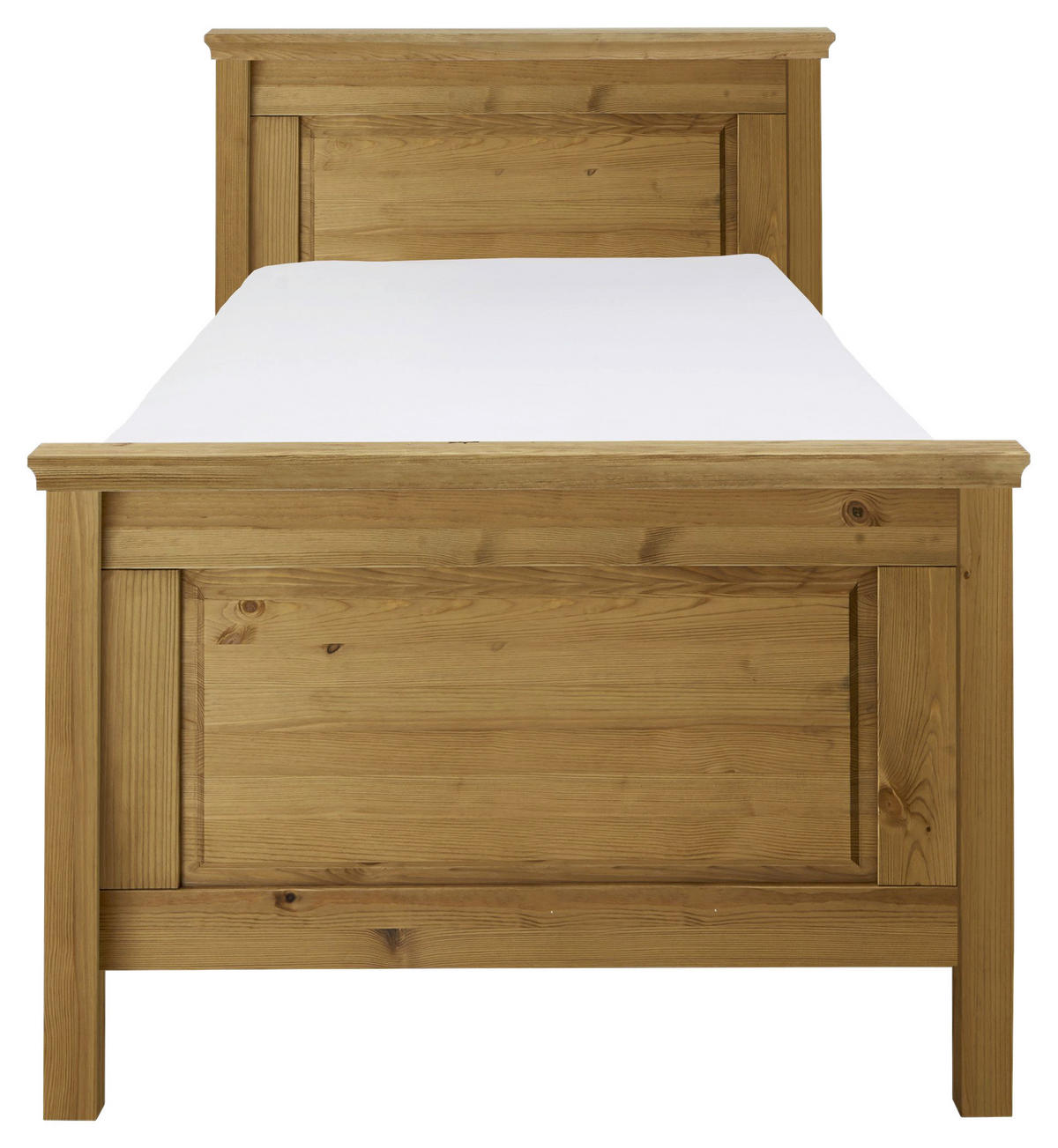 BETT 90/200 cm  in Laugenfarbig  - Laugenfarbig, ROMANTIK / LANDHAUS, Holz (90/200cm) - Boxxx