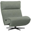 RELAXSESSEL in Textil Thymiangrün  - Thymiangrün/Schwarz, Modern, Textil/Metall (90/106/96cm) - Chilliano