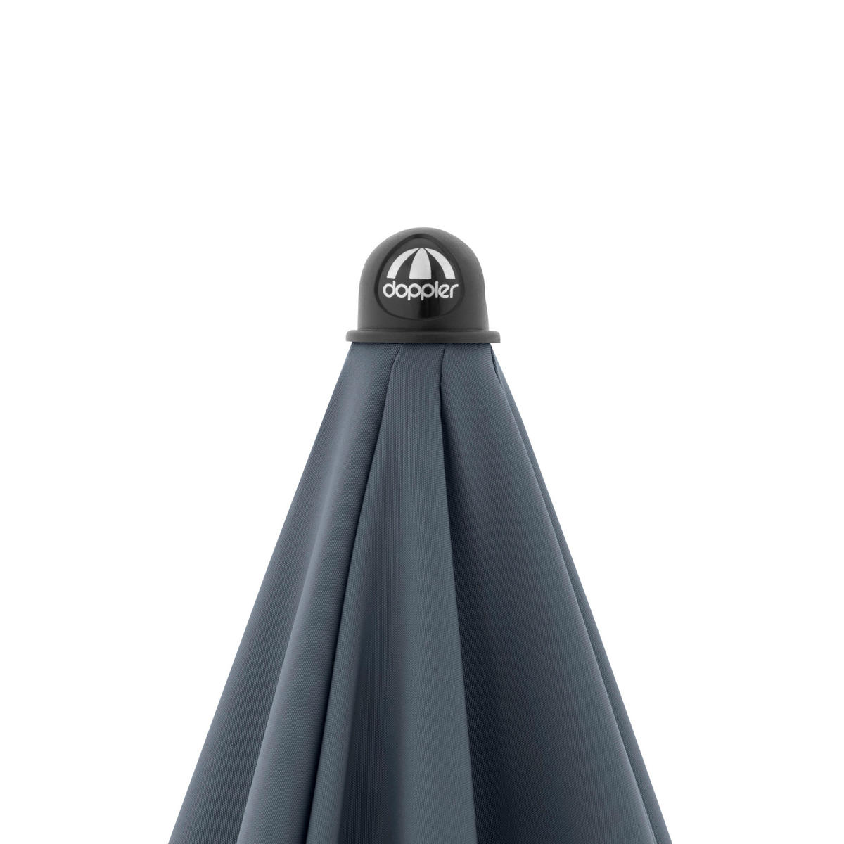 SENČNIK - antracit, Basics, kovina/tekstil (200/200cm) - Doppler