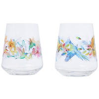 GLÄSERSET Sommerrausch Allround 2-teilig  - Transparent/Multicolor, Trend, Glas (9,2/11,0cm) - Ritzenhoff