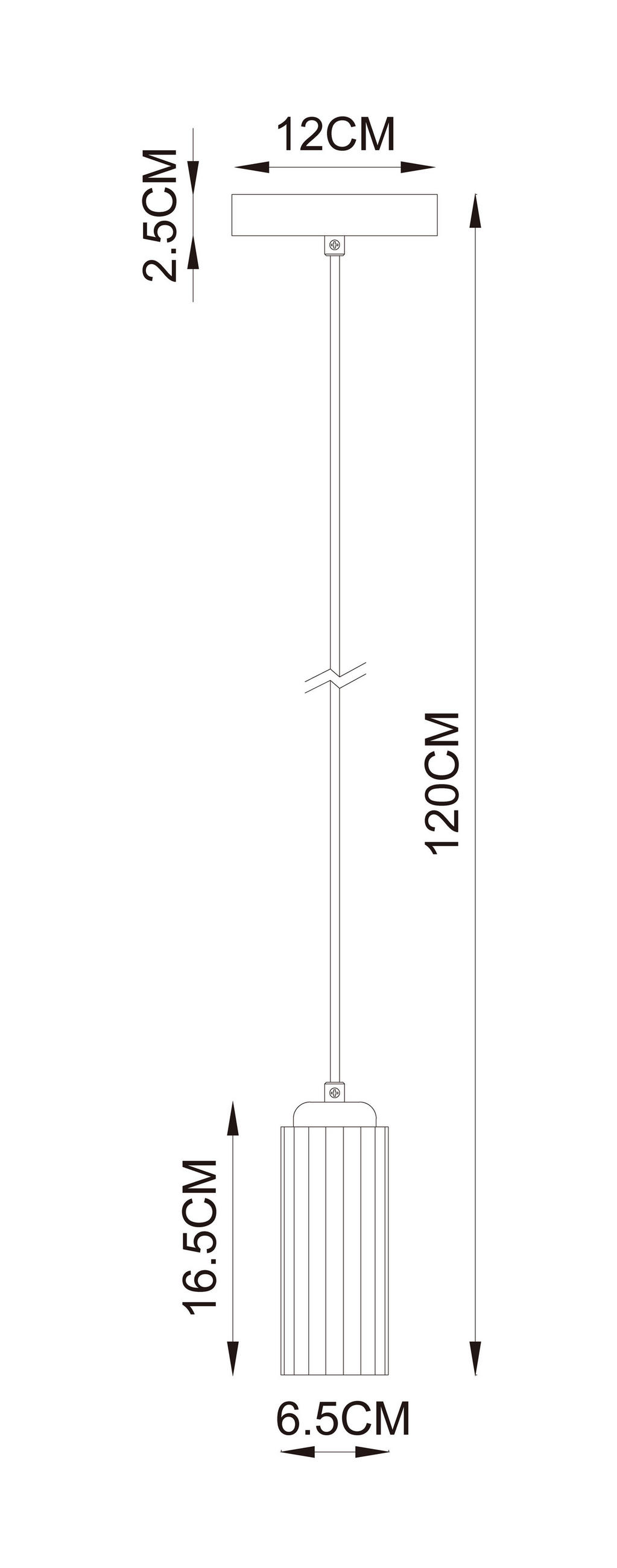 HÄNGELEUCHTE 6,5/120 cm   - Blau, Design, Metall (6,5/120cm) - Collet's Monde