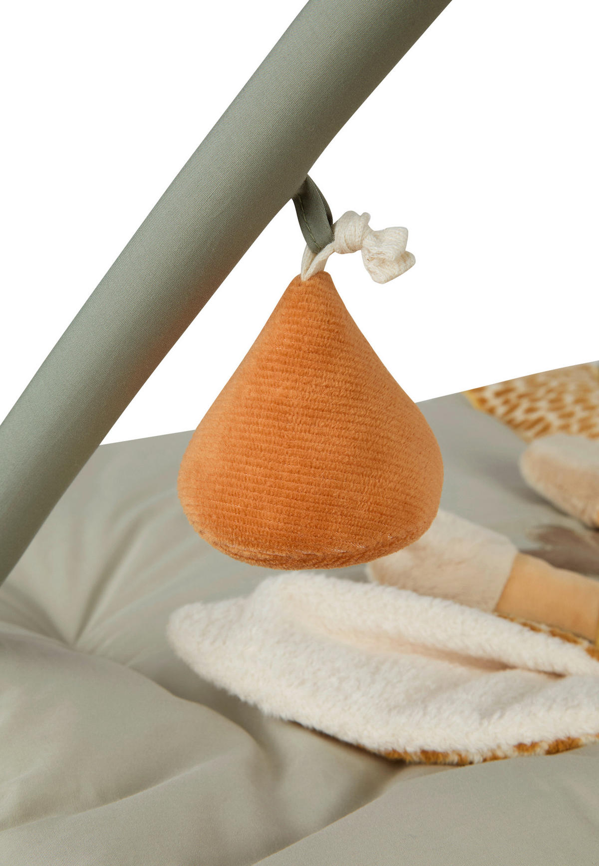 SPIELBOGEN Giraffe Kaya  - Mintgrau, Basics, Textil (100/80/3cm) - Sterntaler