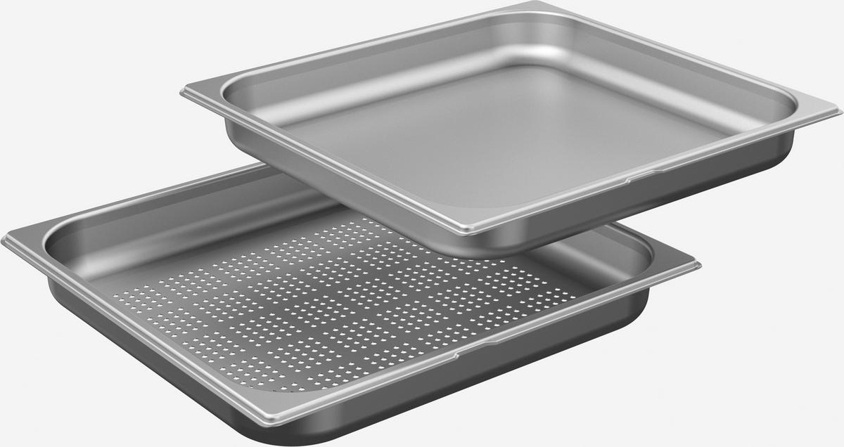 EINBAUDAMPFGARER C24DR1XN0  - Edelstahlfarben/Schwarz, Basics, Glas/Metall (59,6/45,5/54,8cm) - Neff