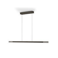 LED-PENDELLEUCHTE 150/5/60-180 cm    - Bronzefarben, Design, Metall (150/5/60-180cm) - Hell