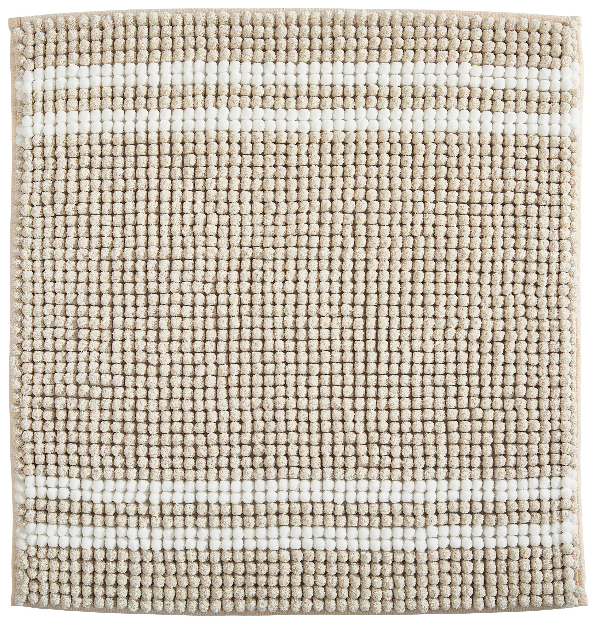 BADEMATTE Taupe 60/60 cm  - Taupe, Textil (60/60cm) - Esposa