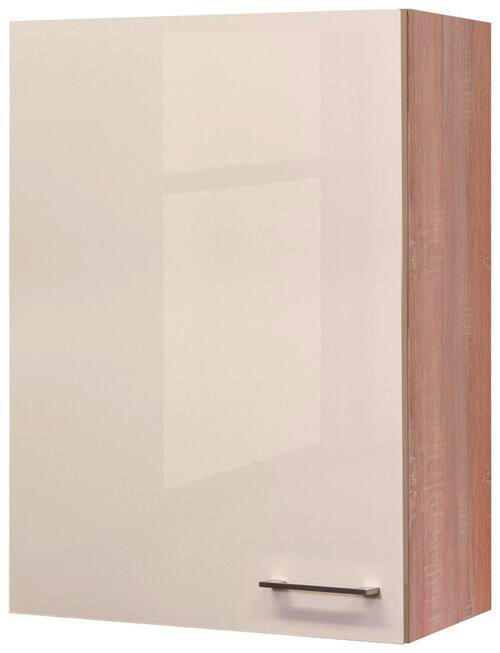 KÜCHENOBERSCHRANK 60/89/32 cm  in Sonoma Eiche, Kaschmir  - Kaschmir/Edelstahlfarben, MODERN, Holzwerkstoff/Metall (60/89/32cm) - FlexWell