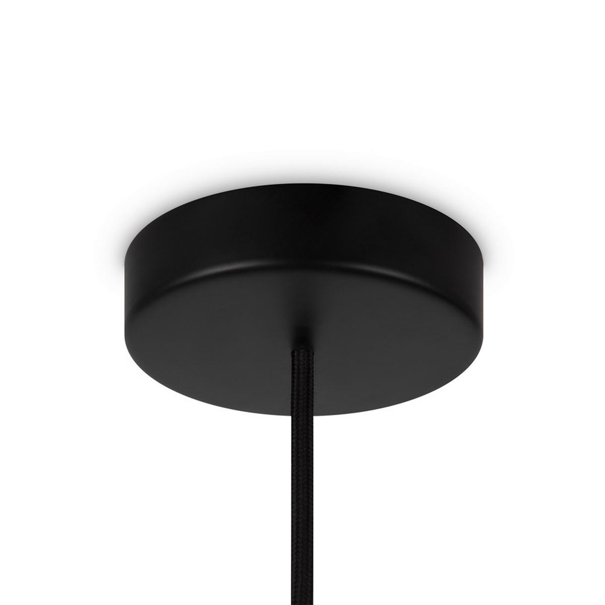PENDELLEUCHTE 40/68 cm   - Beige/Schwarz, MODERN, Holz/Metall (40/68cm) - MAYTONI