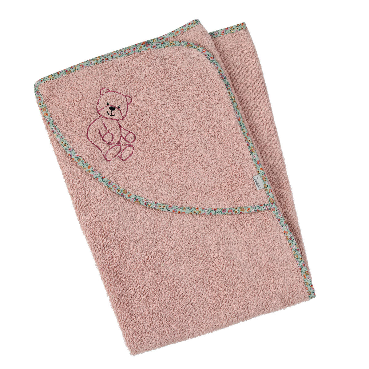 KAPUZENBADETUCH    - Altrosa, Basics, Textil (100/100/0,5cm) - Sterntaler