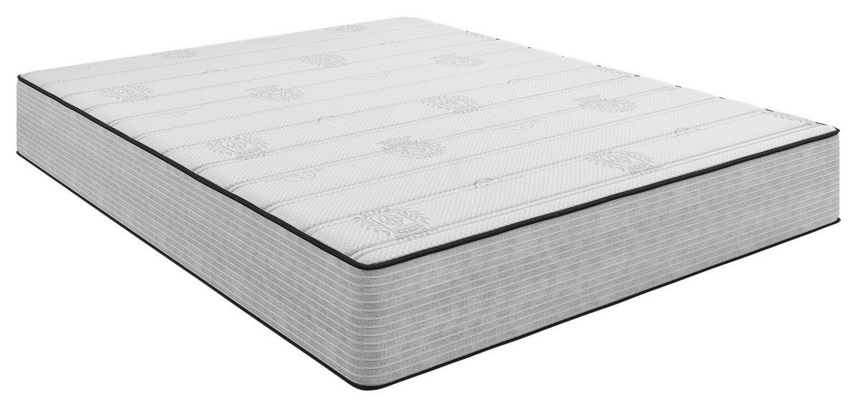 TASCHENFEDERKERNMATRATZE Nice H3, 160/220 cm, Höhe ca.: 26 cm, H3 = fest, 7-Zonen - Weiß, Basics, Textil (160/220cm) - Livetastic