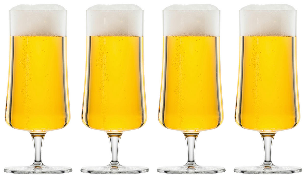GLÄSERSET Beer Basic  4-teilig  - Klar, KONVENTIONELL, Glas (7,600/17,80cm) - Schott Zwiesel