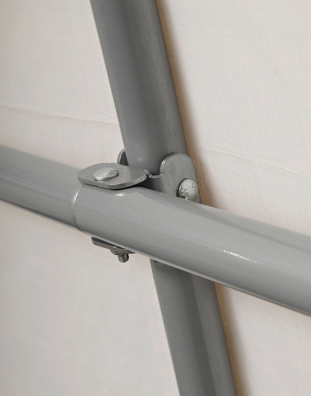 ZELTGARAGE 180/200/300 cm  - Grau, Basics, Kunststoff (180/200/300cm) - Ambia Garden