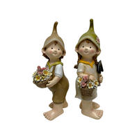 Statuetă Copil - maro, Lifestyle, plastic (10/31,5/12cm)