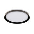 LED-DECKENLEUCHTE   - Transparent/Schwarz, Trend, Kunststoff/Metall (40cm) - Boxxx