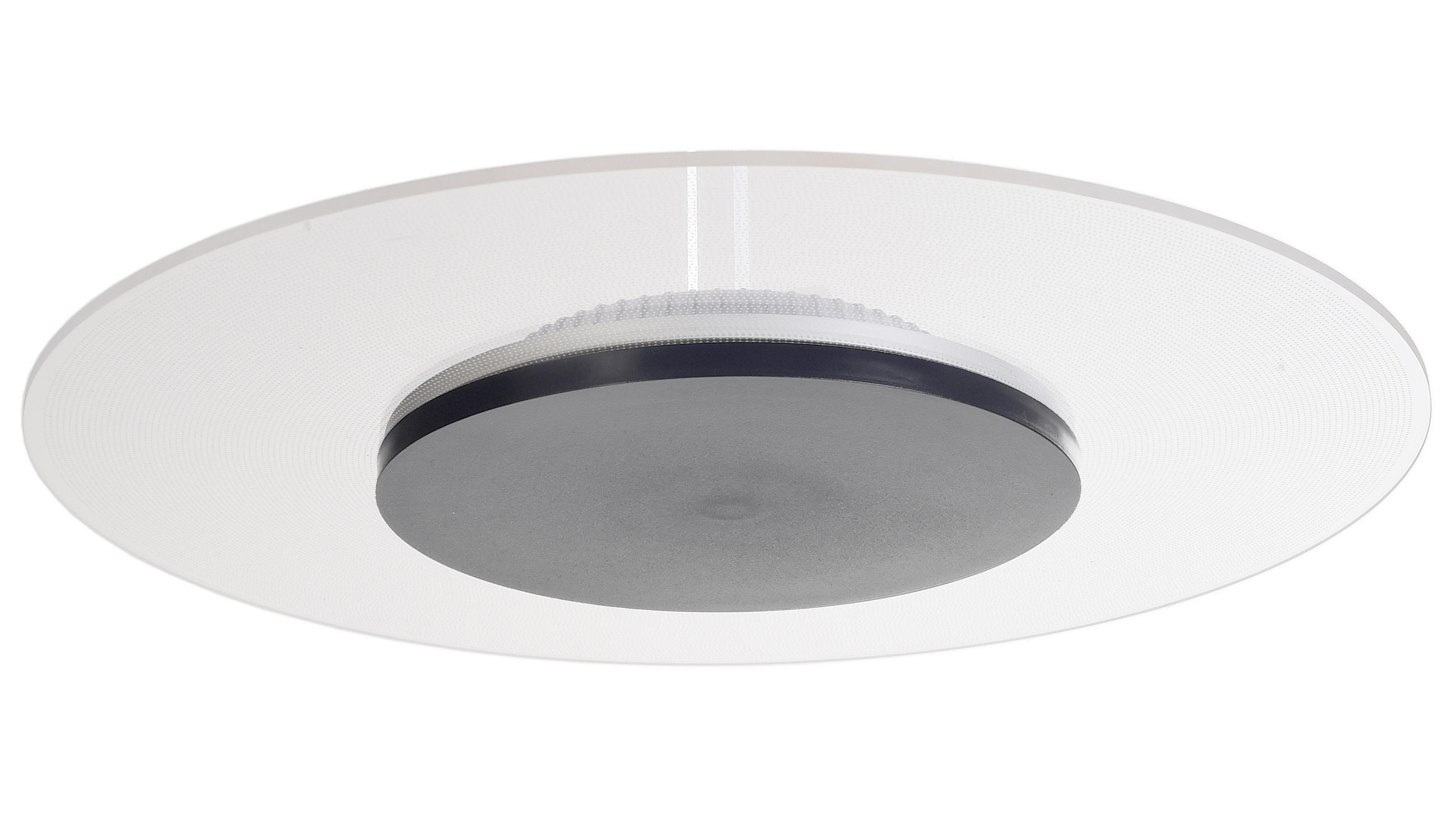LED-DECKENLEUCHTE    37/37/4,5 cm  - Grau, Konventionell, Kunststoff (37/37/4,5cm)