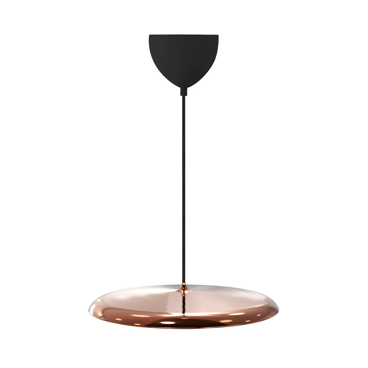LED-HÄNGELEUCHTE 40/6 cm   - Kupferfarben, Design, Metall (40/6cm) - Nordlux