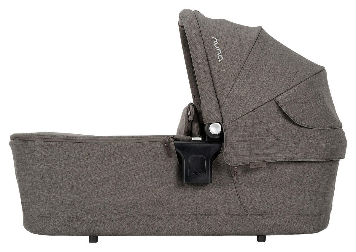 KINDERWAGENSET TRIV lx  - Sandfarben/Schwarz, Basics, Kunststoff/Metall (58/109/93,5cm) - Nuna