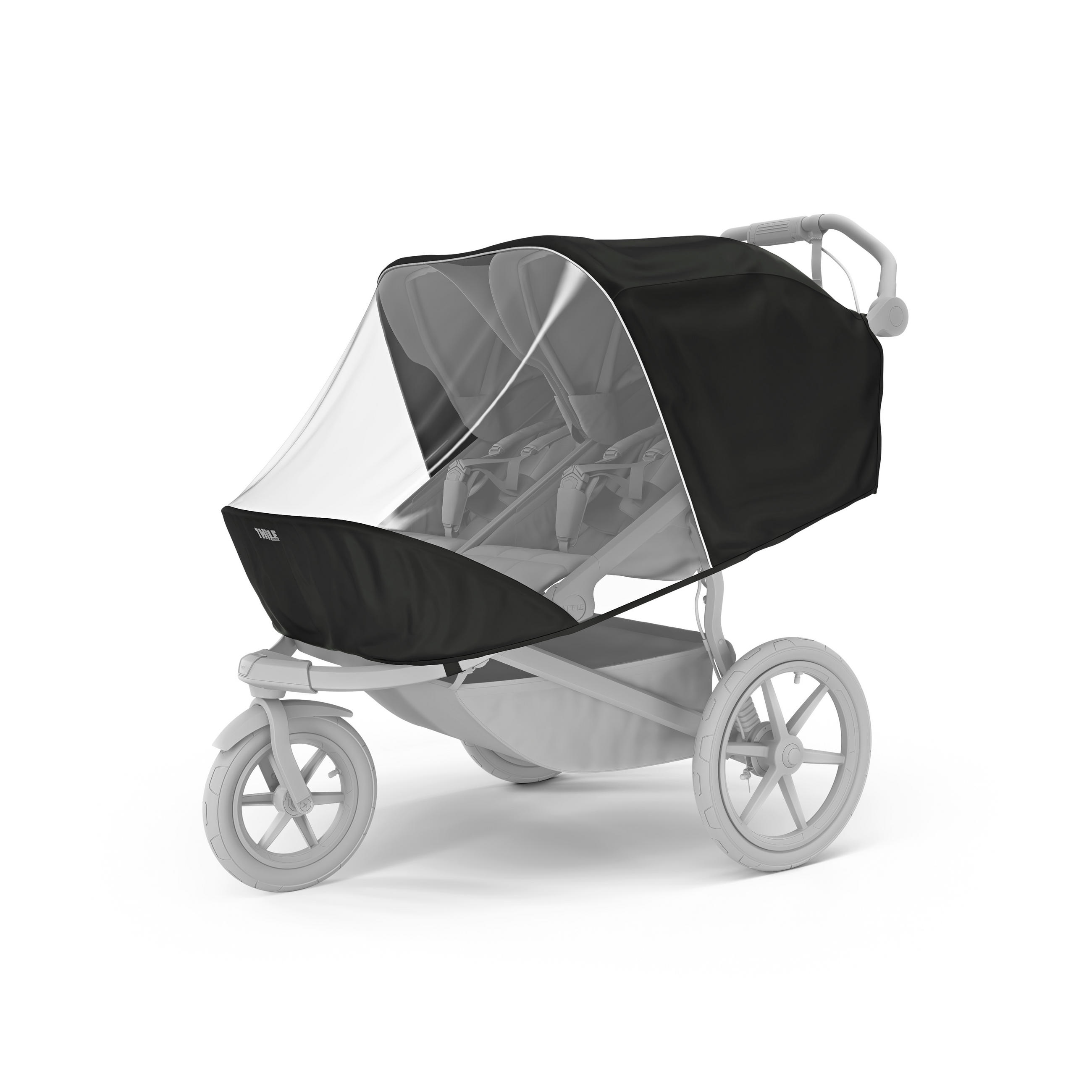 REGENVERDECK - Schwarz, Basics, Kunststoff (26,1/10/25,1cm) - Thule