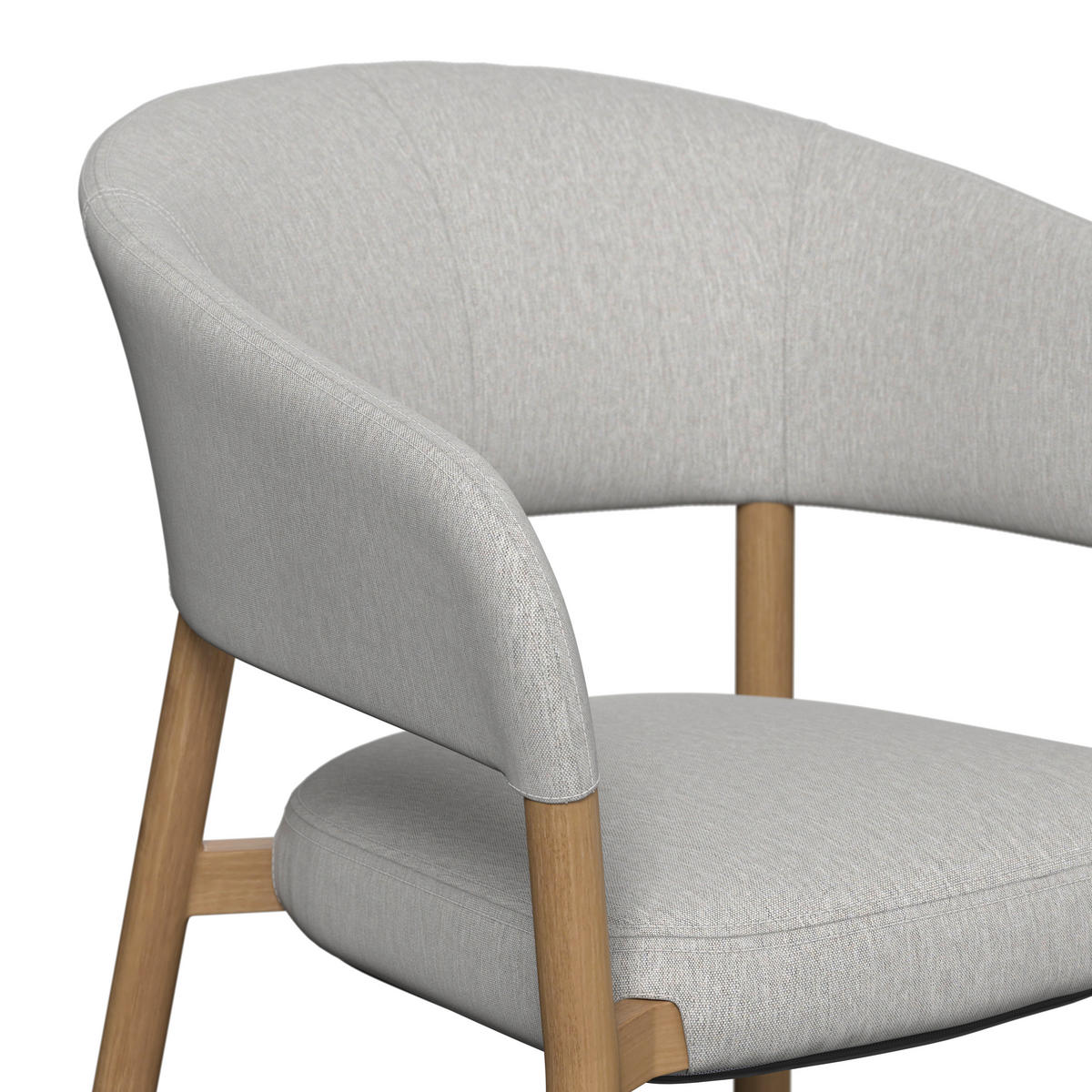 GARTENSESSEL Aluminium Gelb, Hellgrau  - Gelb/Hellgrau, MODERN, Textil/Metall (61/56/78cm) - Ambia Garden