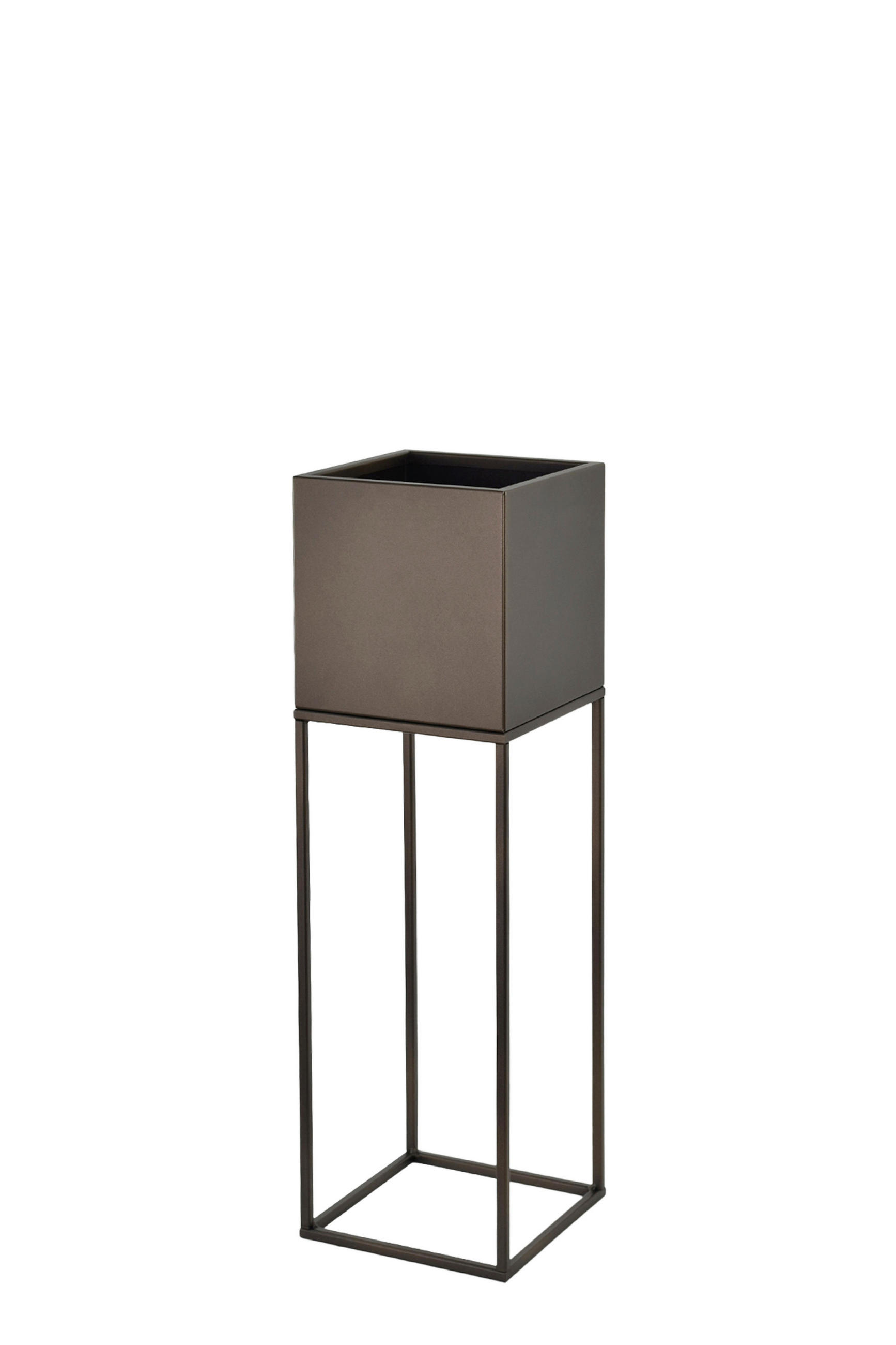 BLUMENSTÄNDER in Metall  - Braun, Basics, Metall (19/67/19cm)