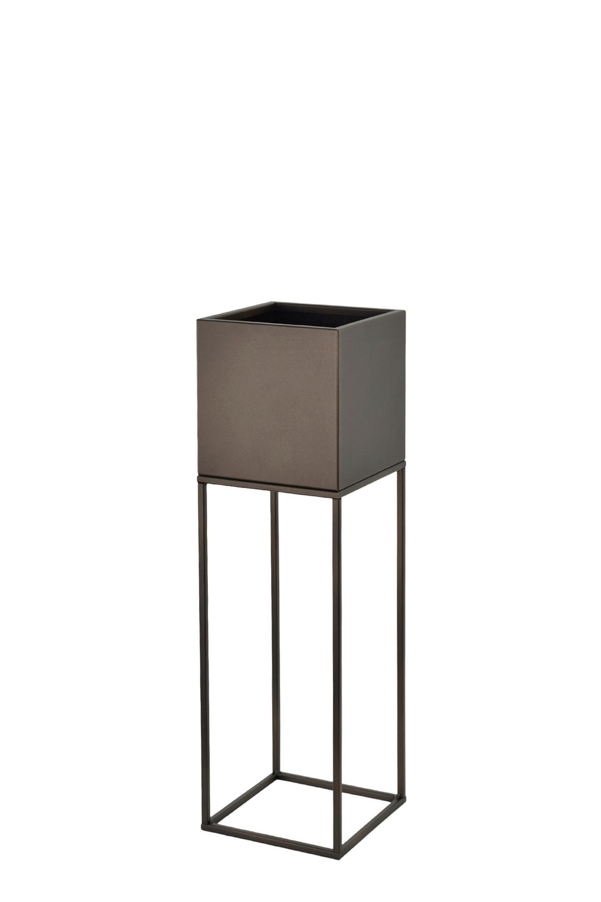 BLUMENSTÄNDER Metall  - Braun, Basics, Metall (19/67/19cm)