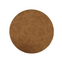 BORDSTABLETT textil läderimitation cognacfärgad 38 cm  - cognacfärgad, Basics, textil (38cm)