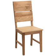 STOL, les hrast - hrast, Konvencionalno, les (42/96/50,5cm) - Linea Natura