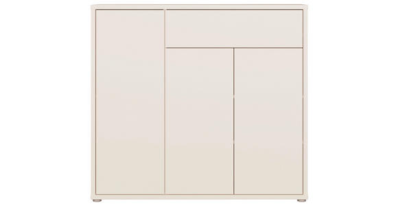 SCHUHSCHRANK  in 109,2/99,1/34,9 cm  - Sandfarben/Grau, MODERN, Holzwerkstoff/Kunststoff (109,2/99,1/34,9cm) - Carryhome