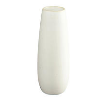 VASE  - Weiss, Basics, Keramik (8/32cm) - ASA