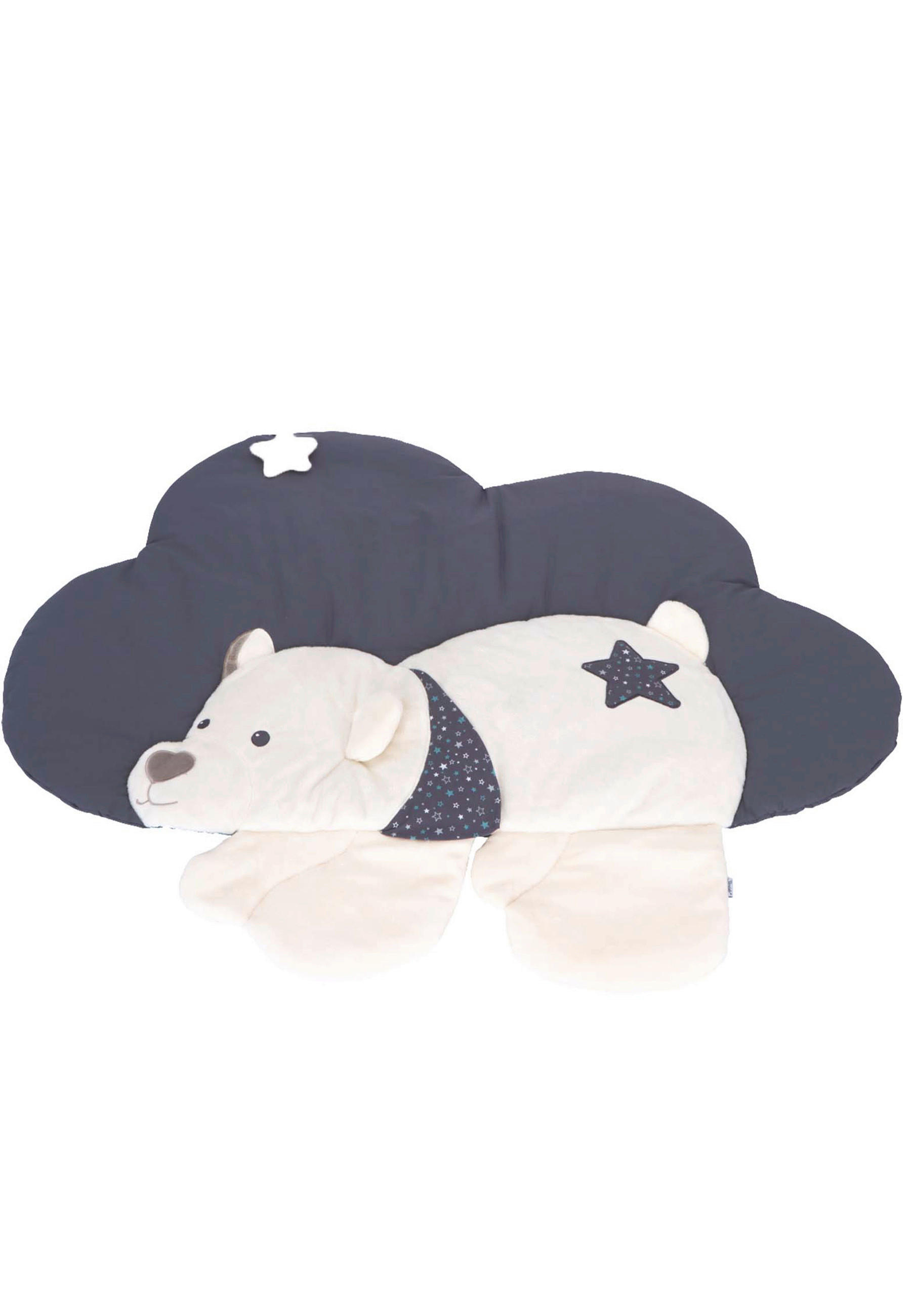 KRABBELDECKE  - Grau, Basics, Textil (90/110/3cm) - Sterntaler