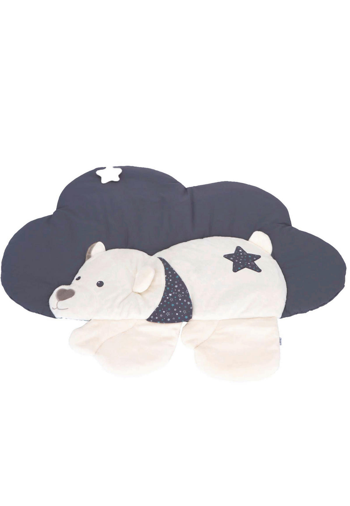 KRABBELDECKE  - Grau, Basics, Textil (90/110/3cm) - Sterntaler