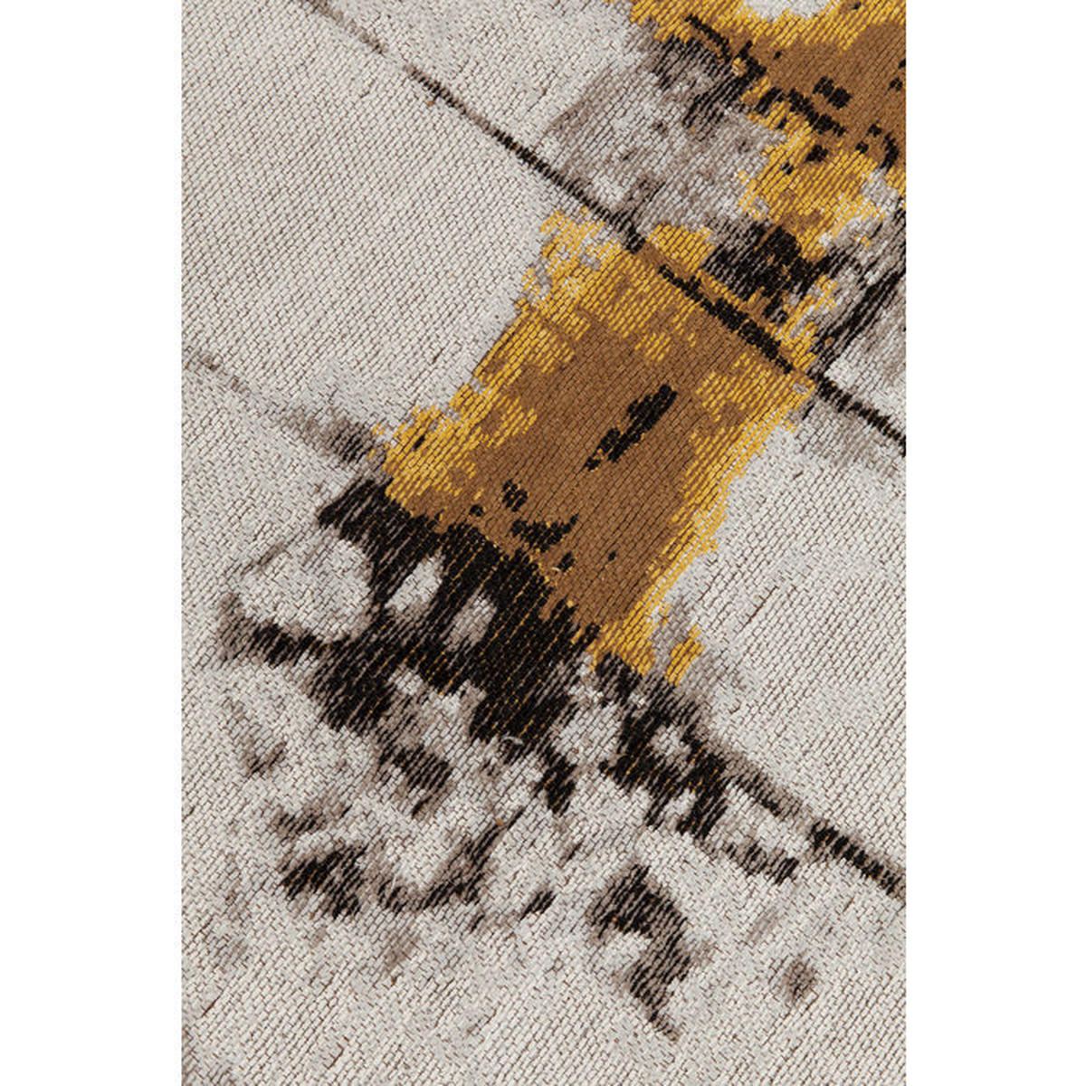 TEPPICH 200/300 cm Braun, Creme, Goldfarben  - Goldfarben/Creme, Design, Textil (200/300cm) - Kare-Design