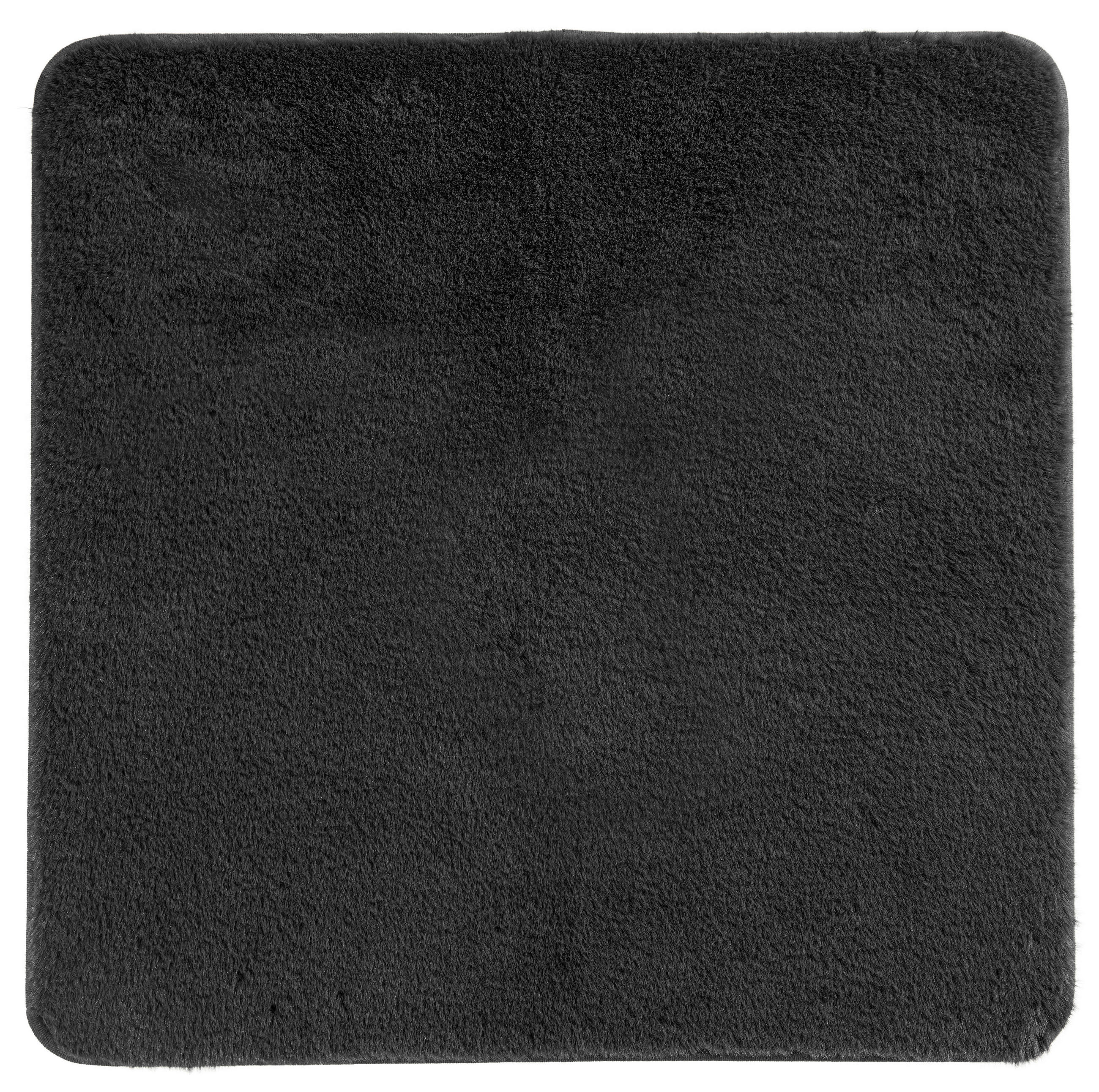 BADEMATTE Grau 60/60 cm  - Grau, Basics, Kunststoff/Textil (60/60cm) - Esposa