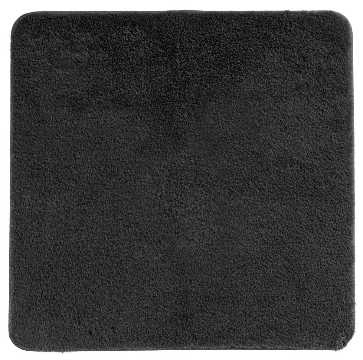 BADEMATTE Grau 60/60 cm  - Grau, Basics, Kunststoff/Textil (60/60cm) - Esposa