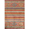 TUFTTEPPICH 80/150 cm MESIO AZMEO Cognac, Rot, Multicolor  - Cognac/Rot, Design, Kunststoff/Textil (80/150cm) - Lindorug