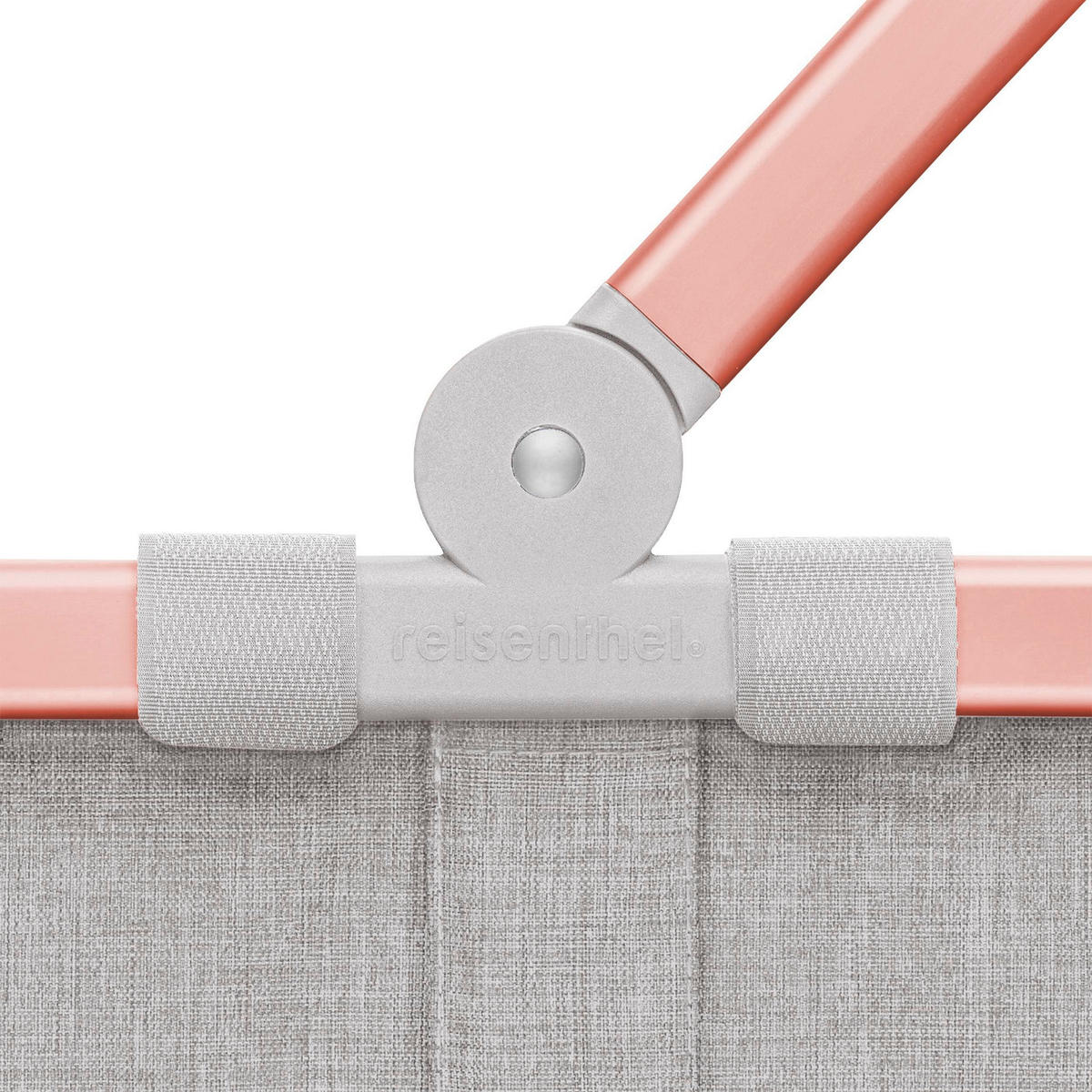 EINKAUFSKORB  - Roségold/Grau, Basics, Kunststoff/Textil (49/29/28cm) - Reisenthel