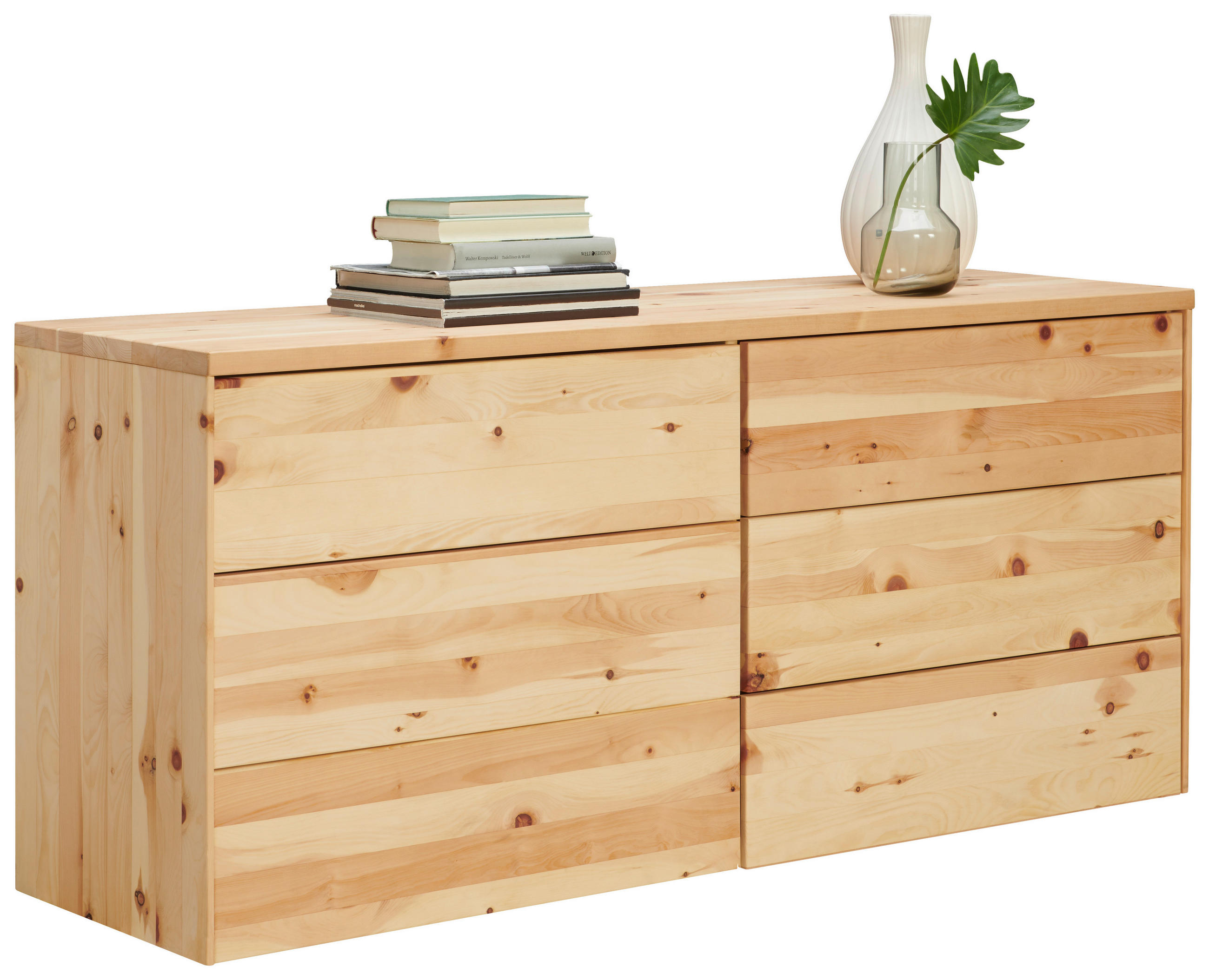 KOMMODE  in 140/62/41 cm  - Natur, Holz (140/62/41cm) - Valnatura