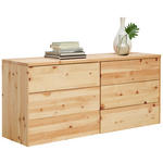 KOMMODE  in 140/62/41 cm  - Natur, Holz (140/62/41cm) - Valnatura
