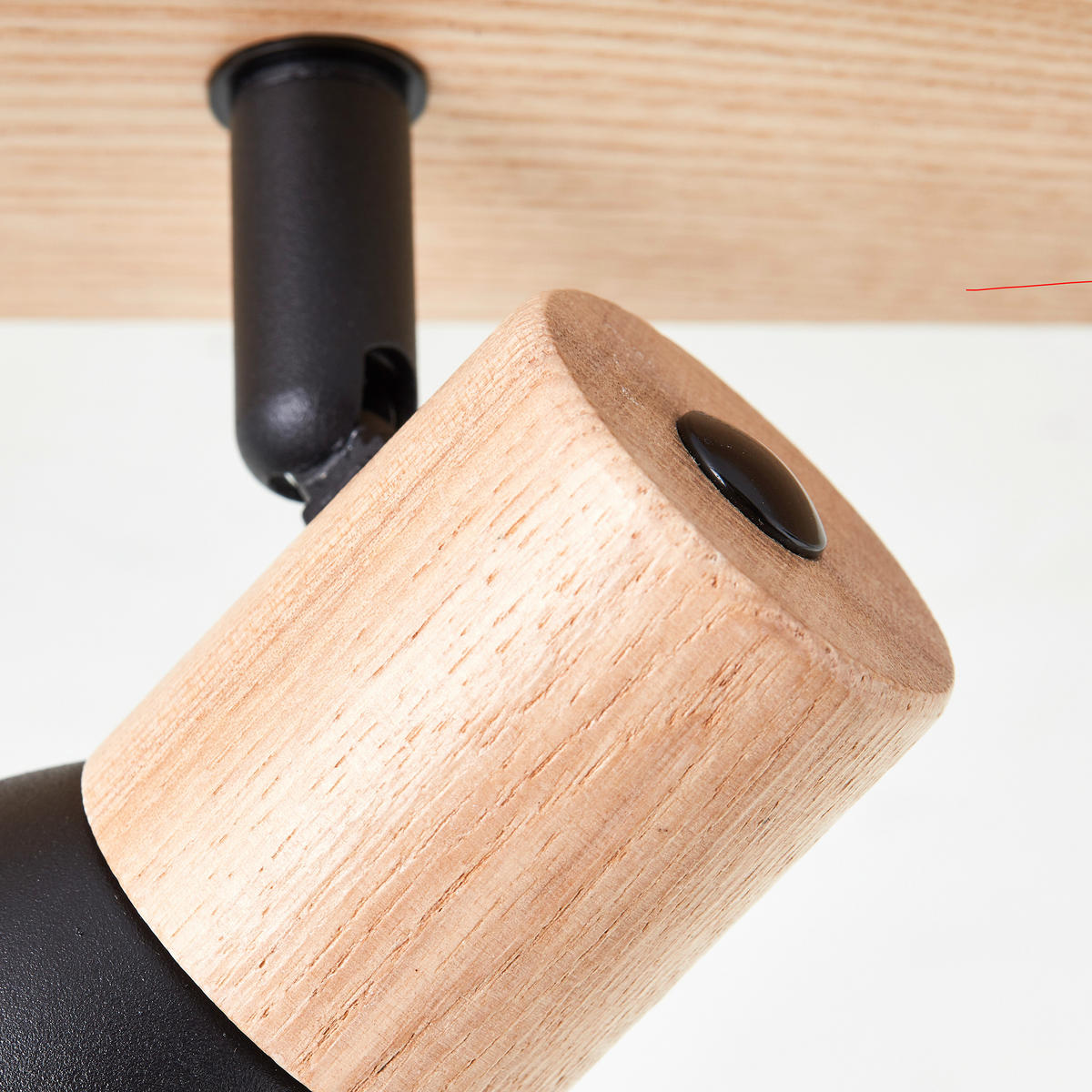 STRAHLER Daintree 30/7 cm   - Schwarz/Naturfarben, Basics, Holz/Metall (30/7cm) - Brilliant