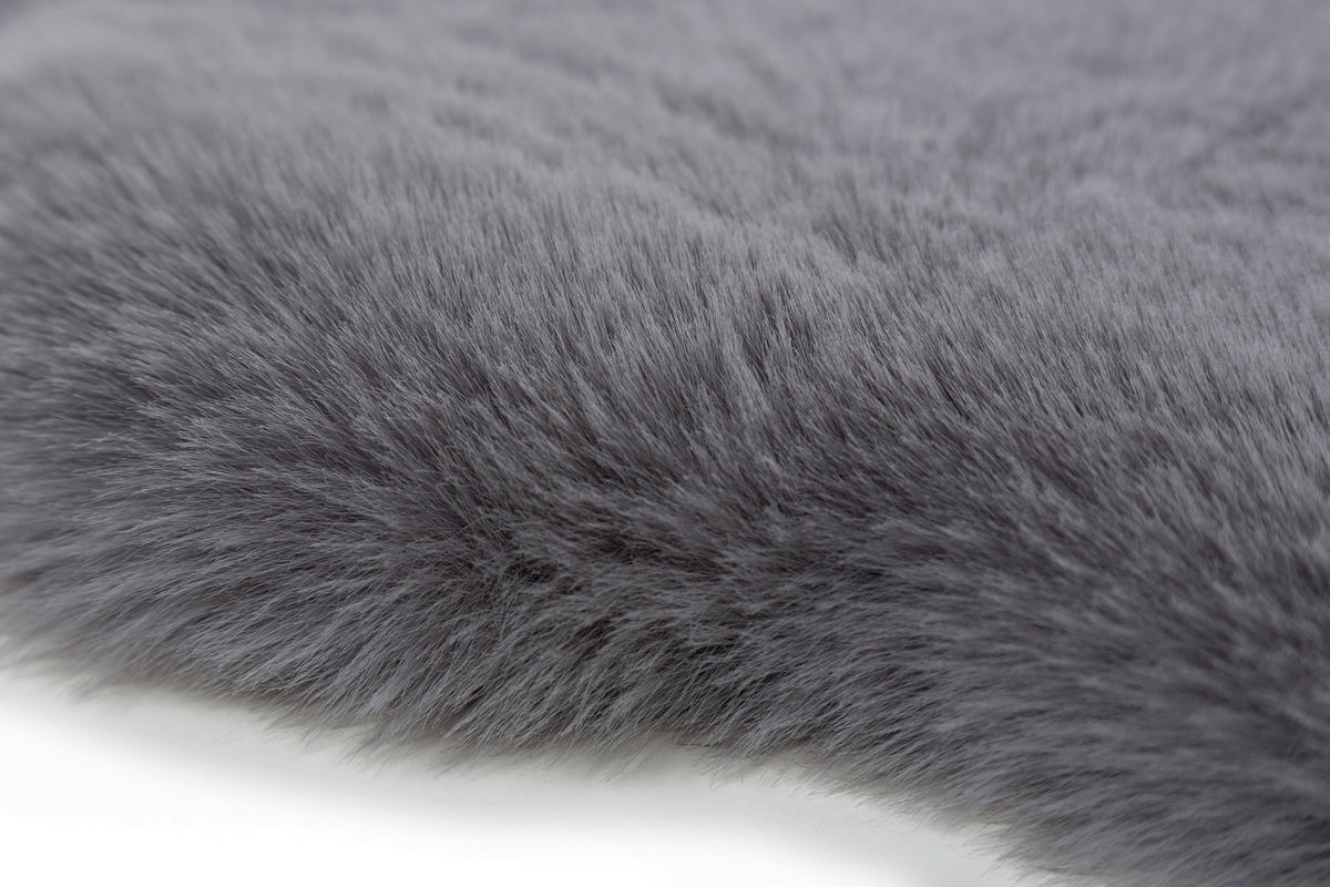 KUNSTFELL 80/150 cm Anthrazit  - Anthrazit, Basics, Textil (80/150cm) - Schöner Wohnen