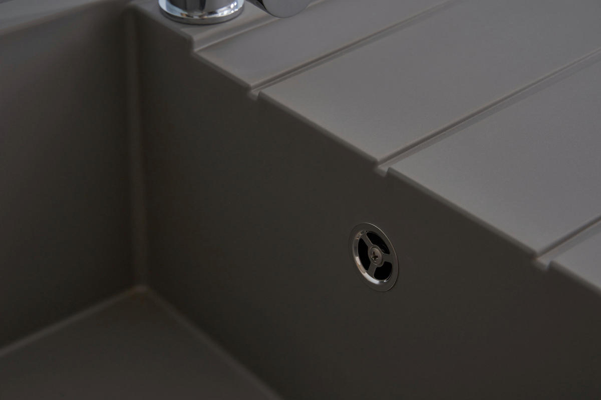 DISKHO 175000000183  - grå, Basics, glas/plast (62/21/50cm) - Respekta