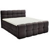 BOXBETT 180/200 cm  in Anthrazit  - Anthrazit/Schwarz, Design, Holz/Kunststoff (180/200cm) - Moderano