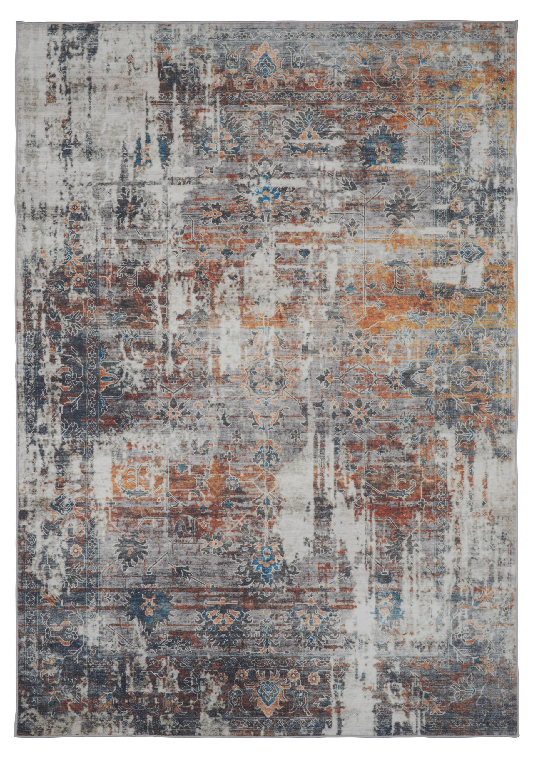 FLATVÄVD MATTA 120/170 cm Miles  - multicolor, Trend, textil/plast (120/170cm) - Novel