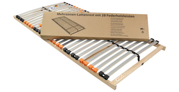 LATTENROST 90/200 cm  - Naturfarben, Basics, Holz (90/200cm) - Xora