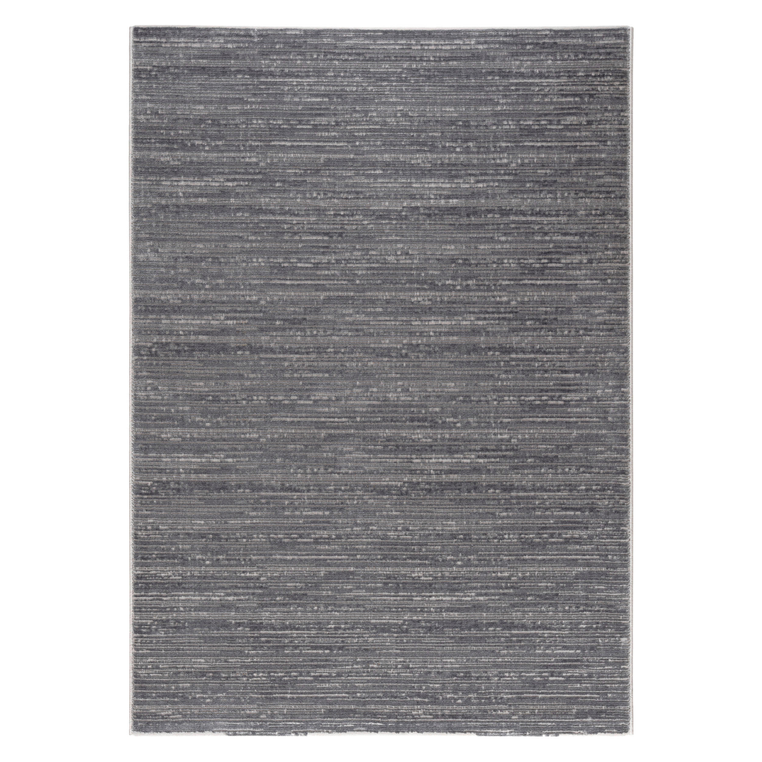 WEBTEPPICH 160/230 cm LIMA Dunkelgrau  - Dunkelgrau, Basics, Textil (160/230cm)