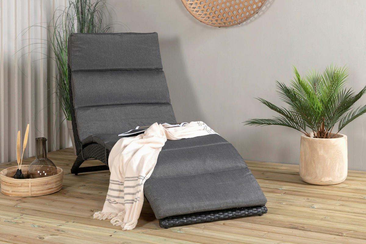 SOLSÄNG   64/84/158 cm  - svart, Klassisk, plast (64/84/158cm) - Gardenson